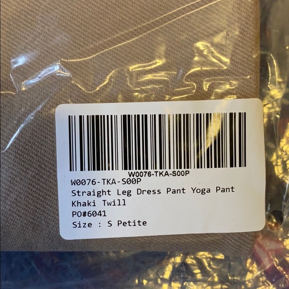 Beta brand straight leg yoga dress pant - Picture 3 of 3